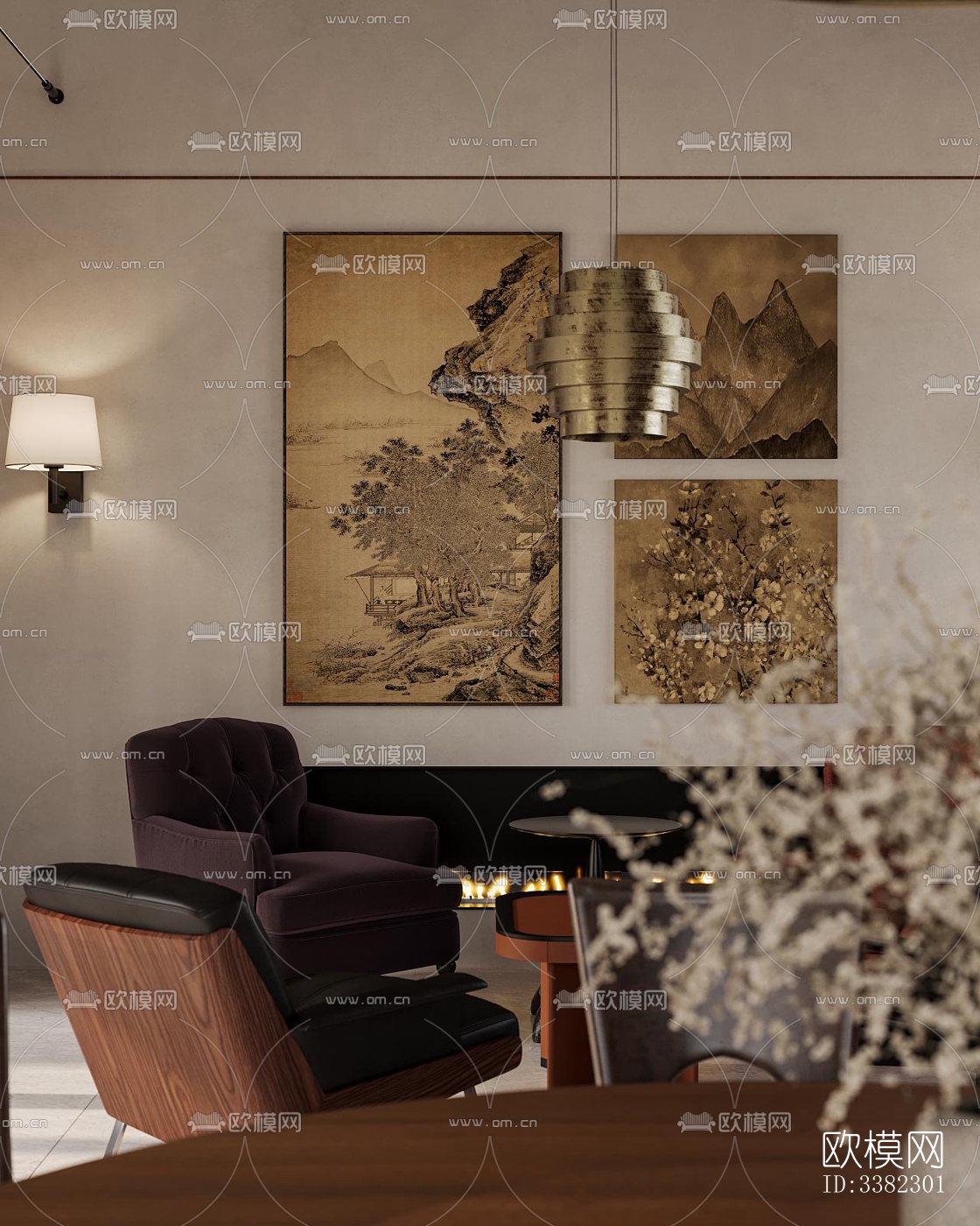 现代别墅效果图下载（渲染图9）