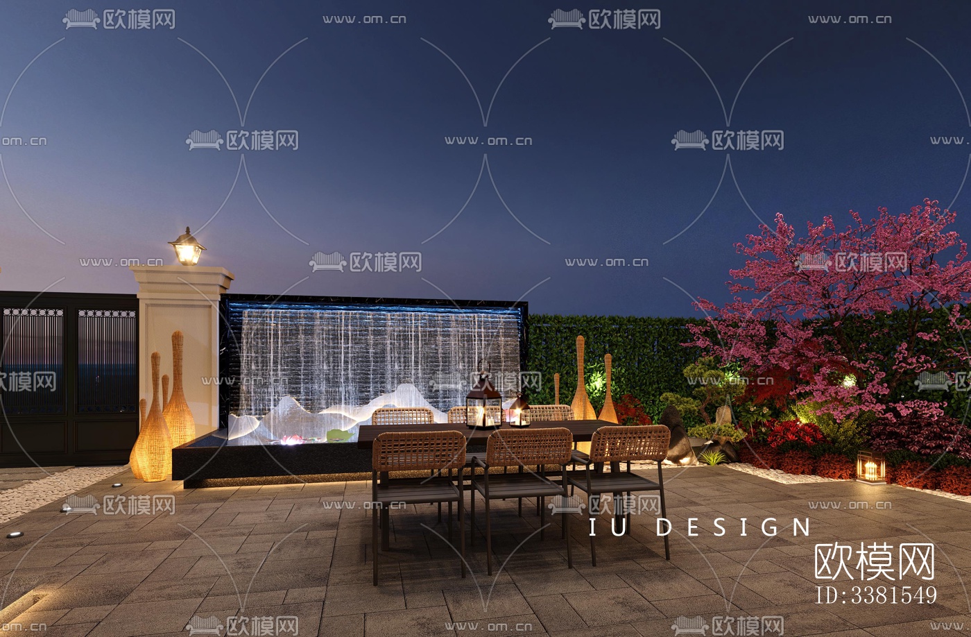 现代别墅效果图下载（渲染图15）