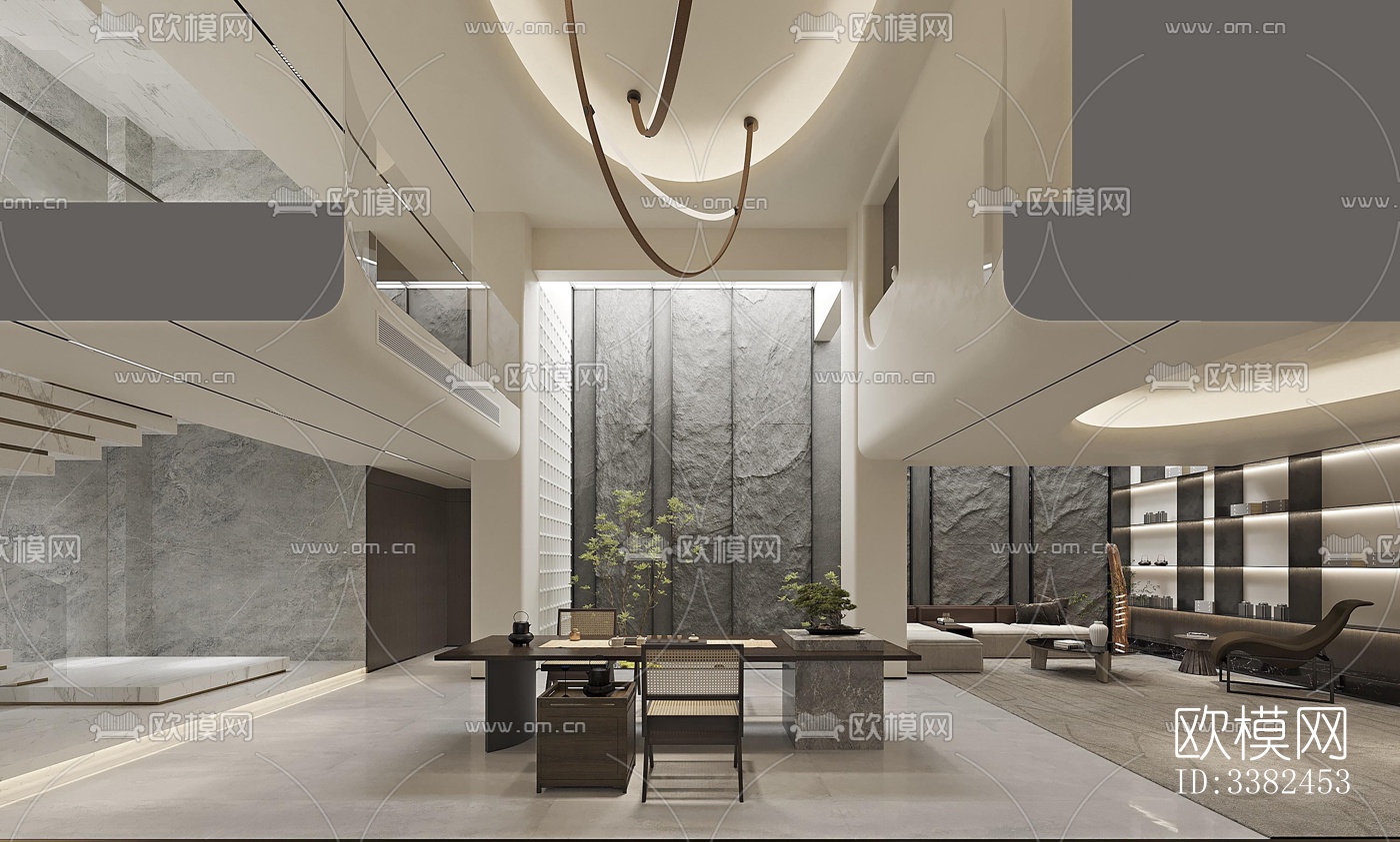 现代别墅效果图下载（渲染图7）