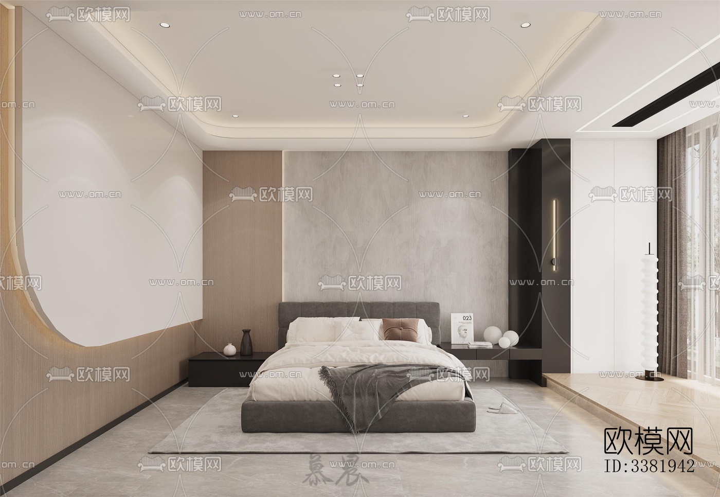 现代别墅效果图下载（渲染图7）