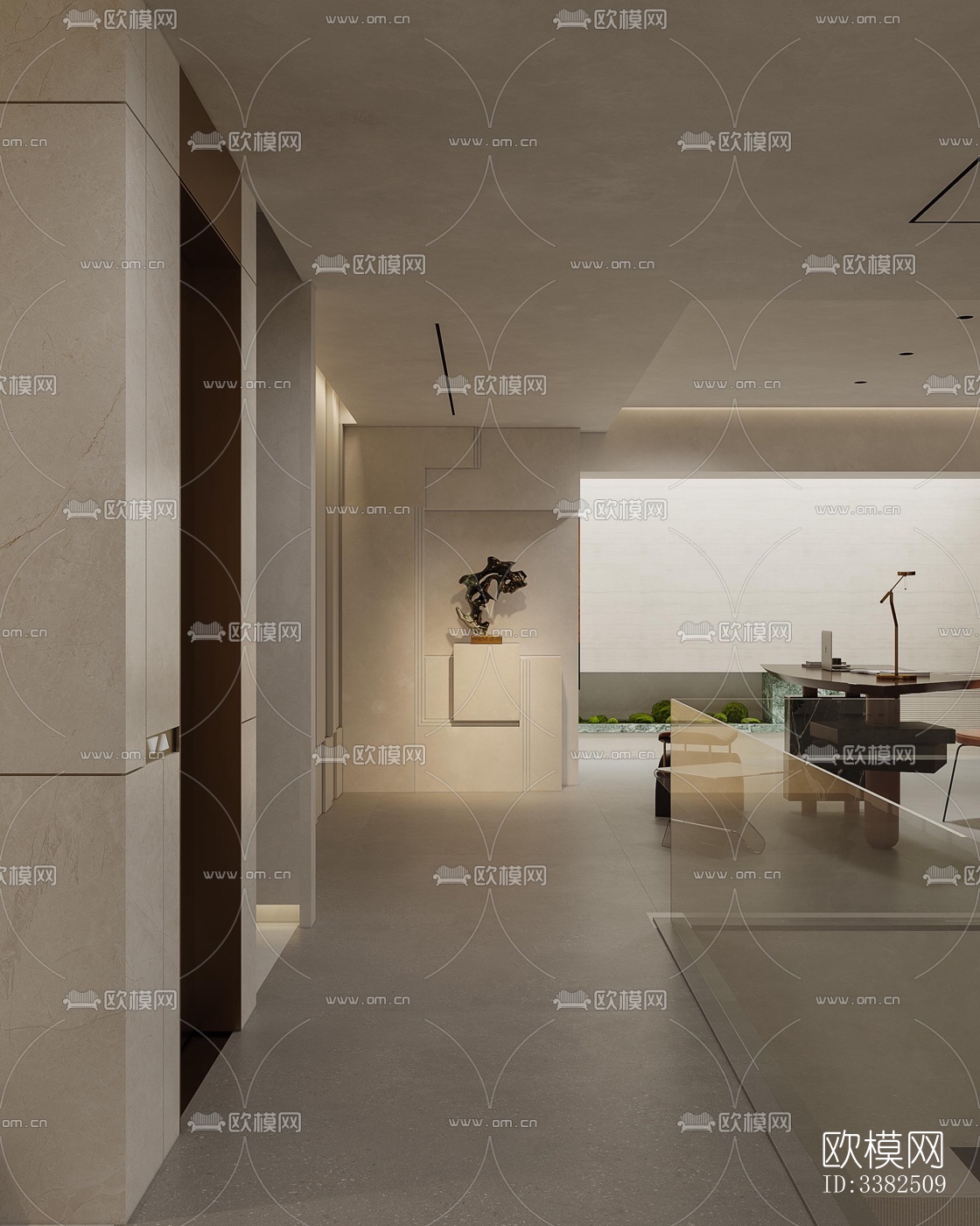 现代别墅效果图下载（渲染图3）