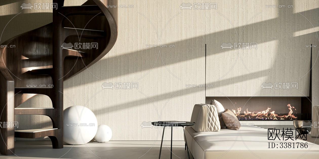 现代别墅效果图下载（渲染图13）