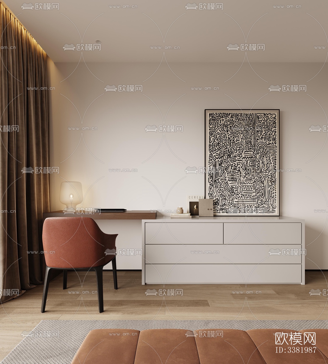 现代别墅效果图下载（渲染图10）