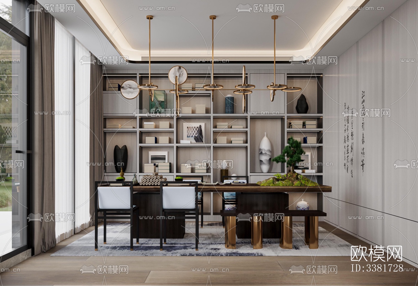 现代别墅效果图下载（渲染图4）