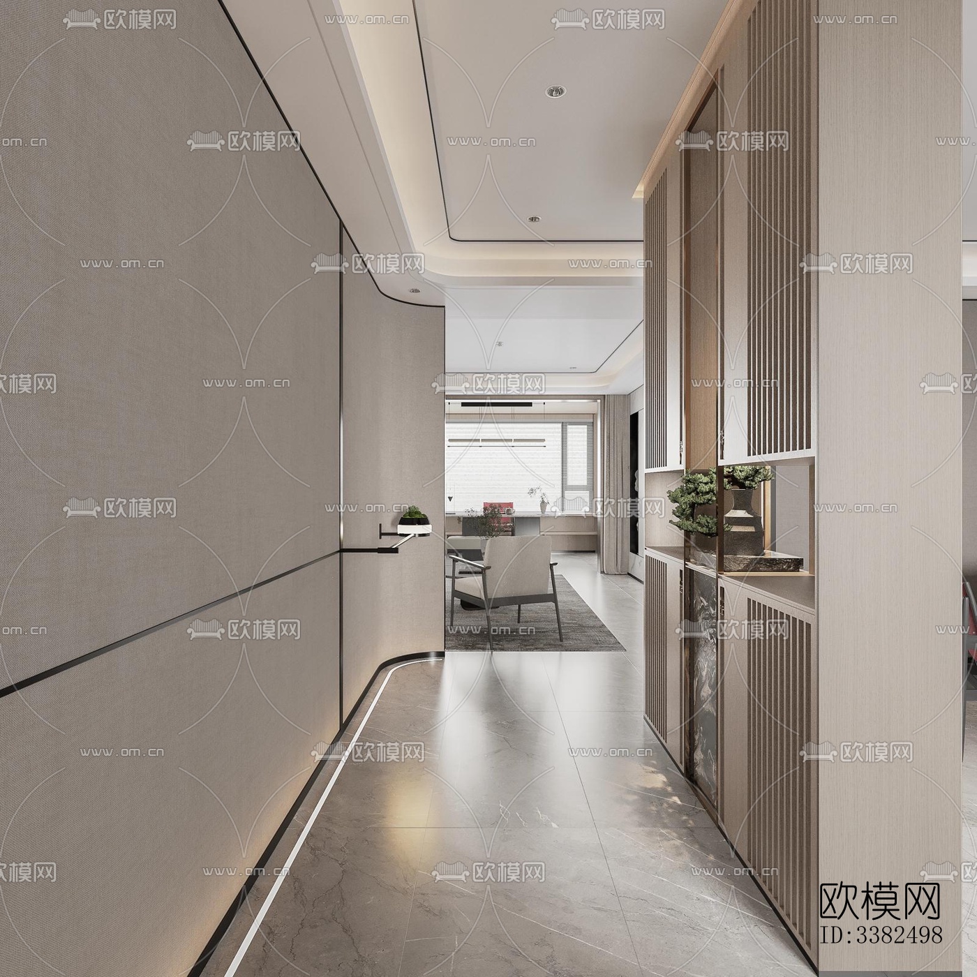 现代别墅效果图下载（渲染图14）