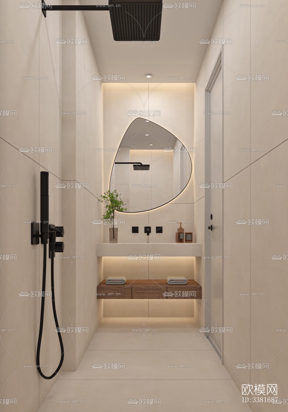 现代别墅效果图下载（渲染图13）