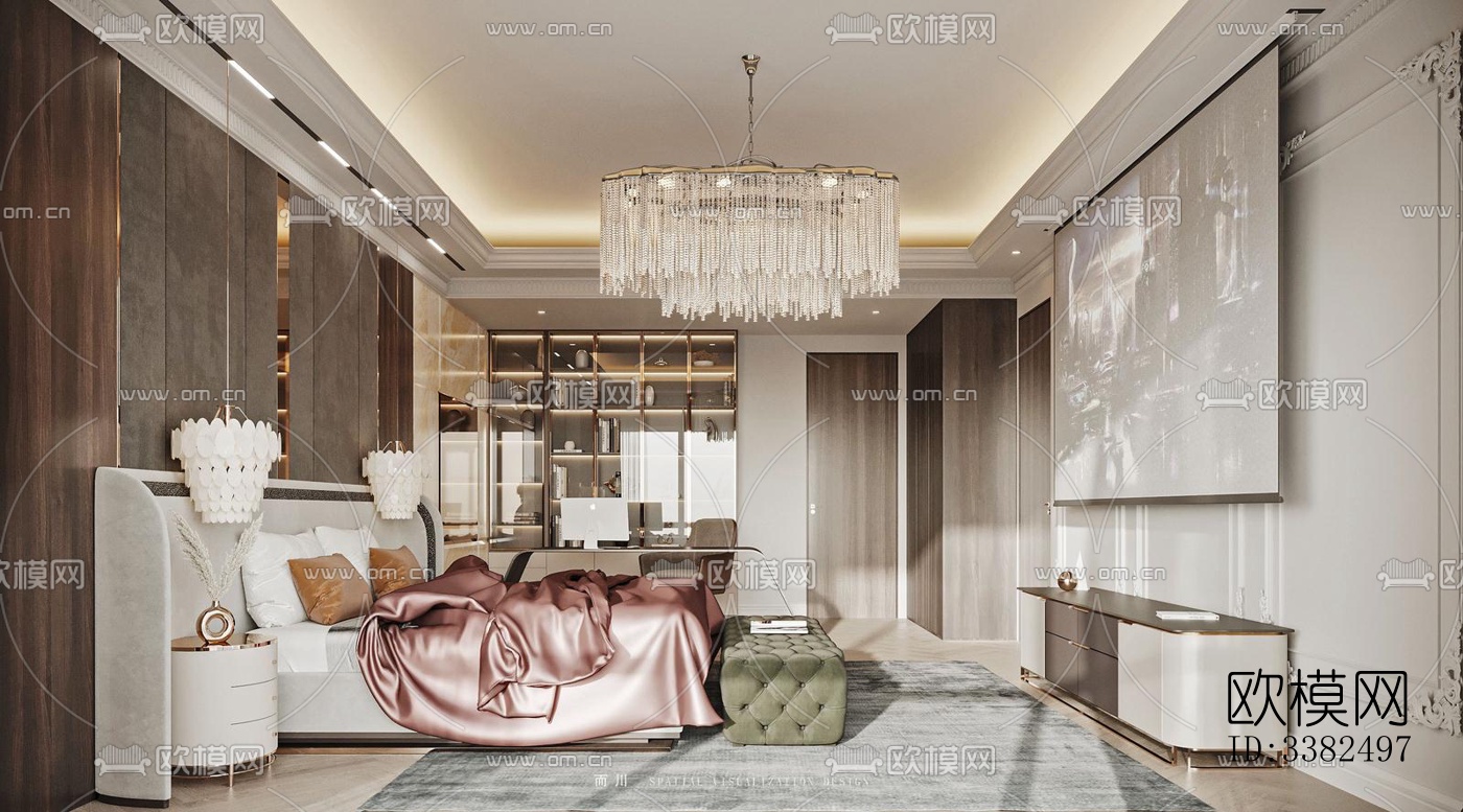 现代别墅效果图下载（渲染图10）