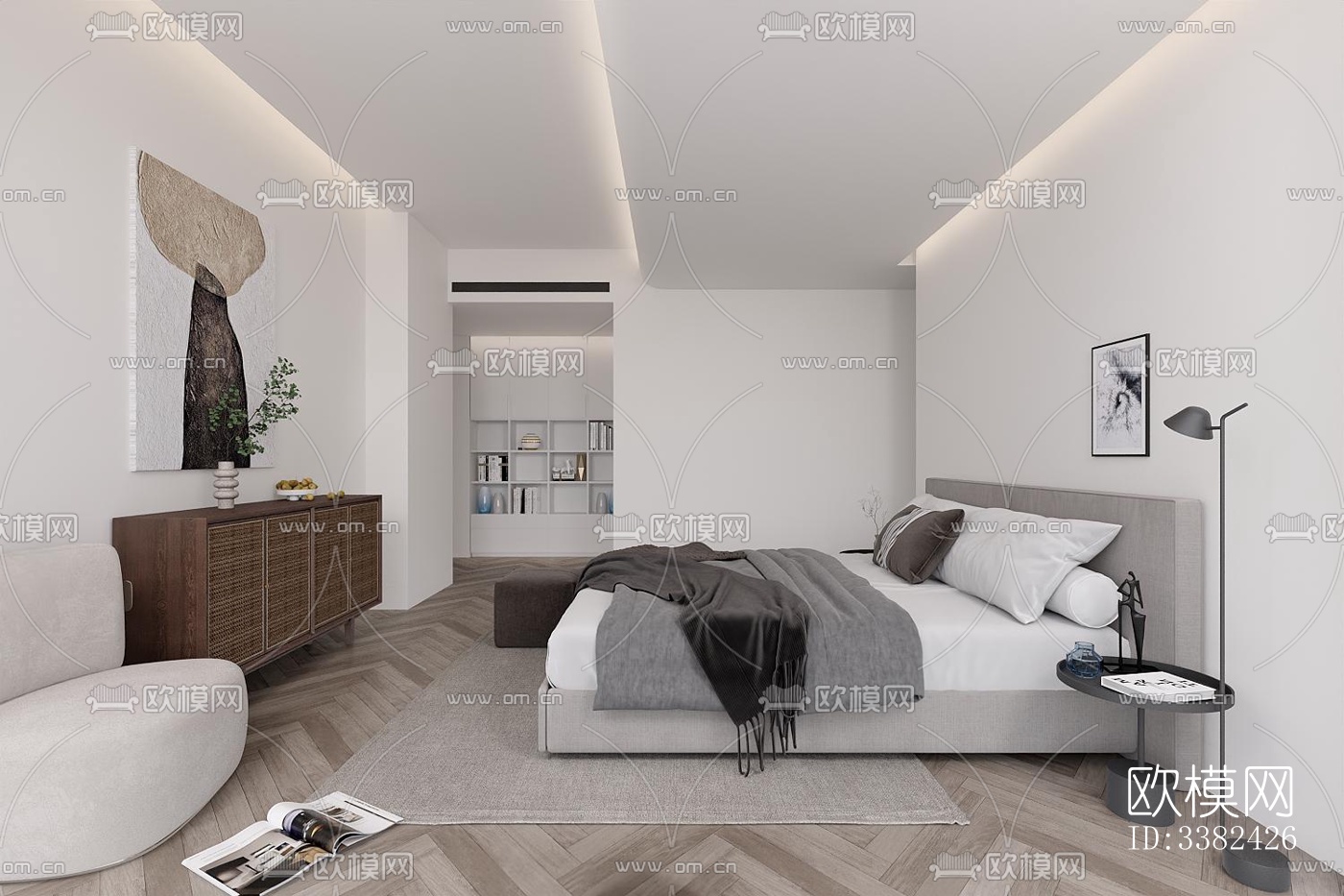 现代别墅效果图下载（渲染图7）