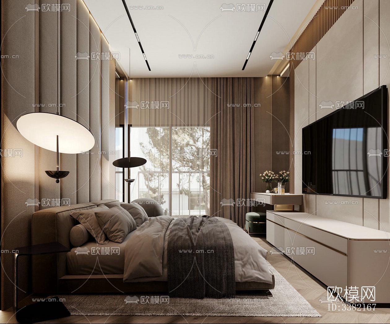 现代别墅效果图下载（渲染图3）