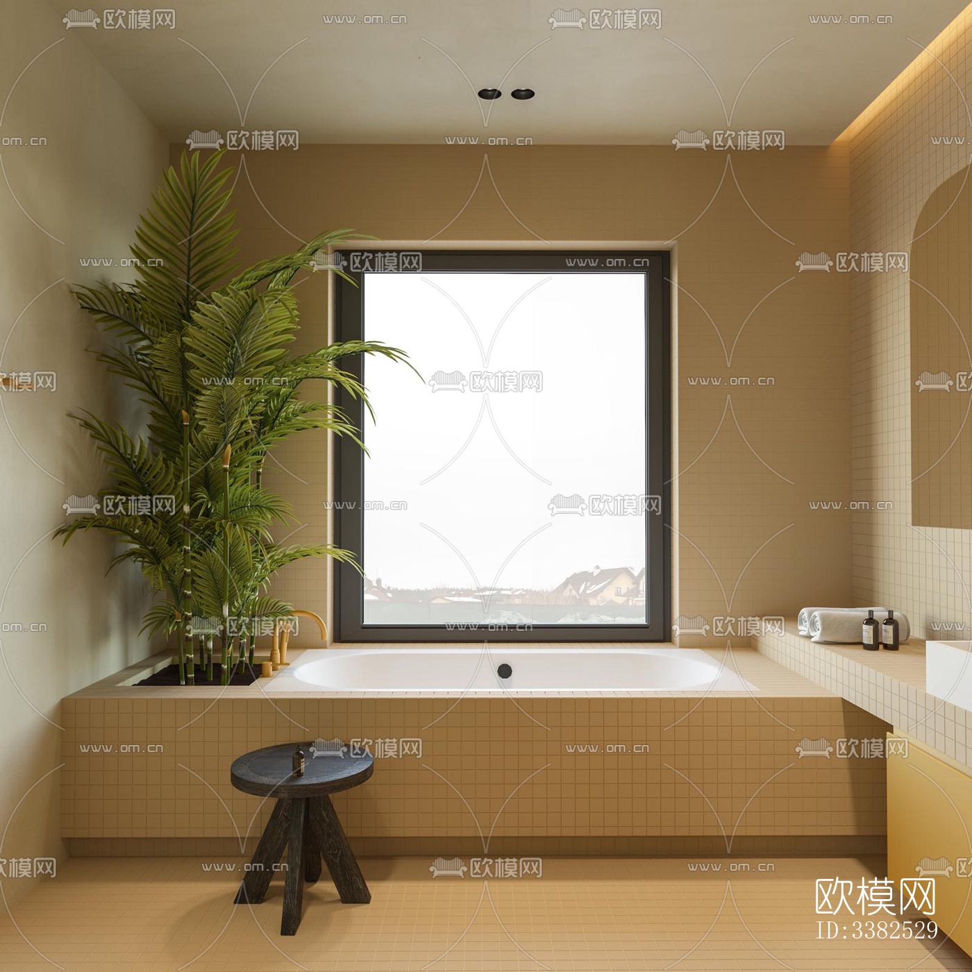 现代别墅效果图下载（渲染图7）