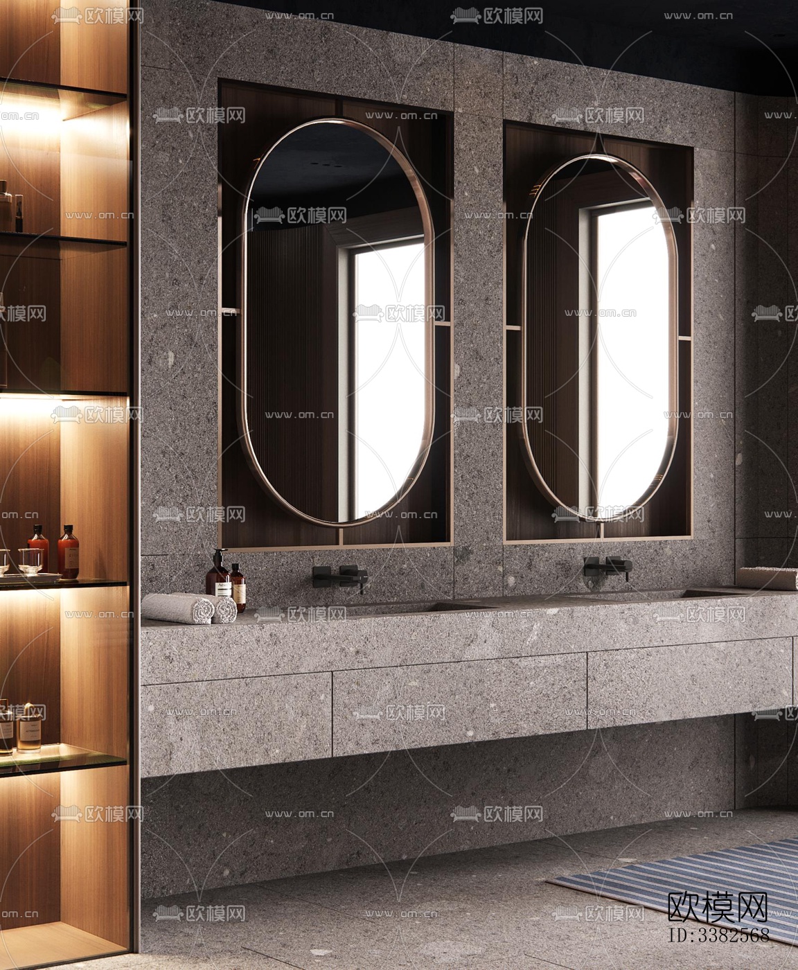 现代别墅效果图下载（渲染图16）