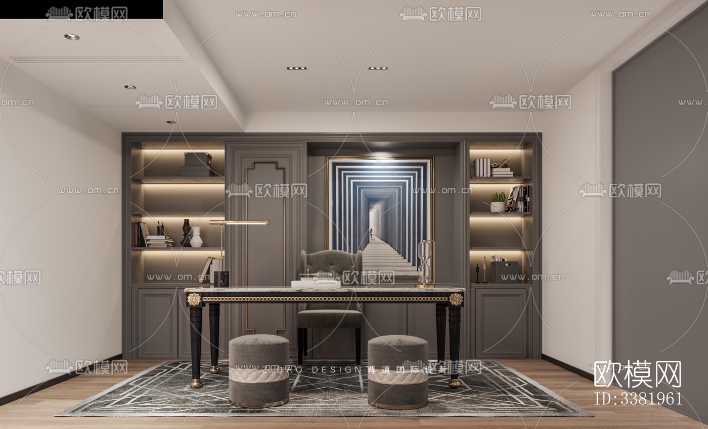 现代别墅效果图下载（渲染图10）