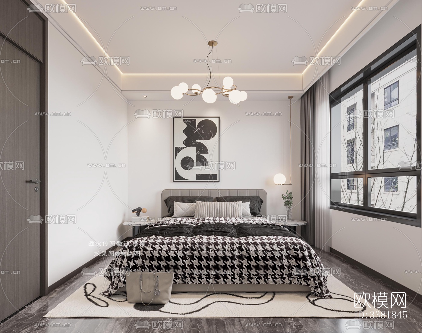 现代别墅效果图下载（渲染图3）