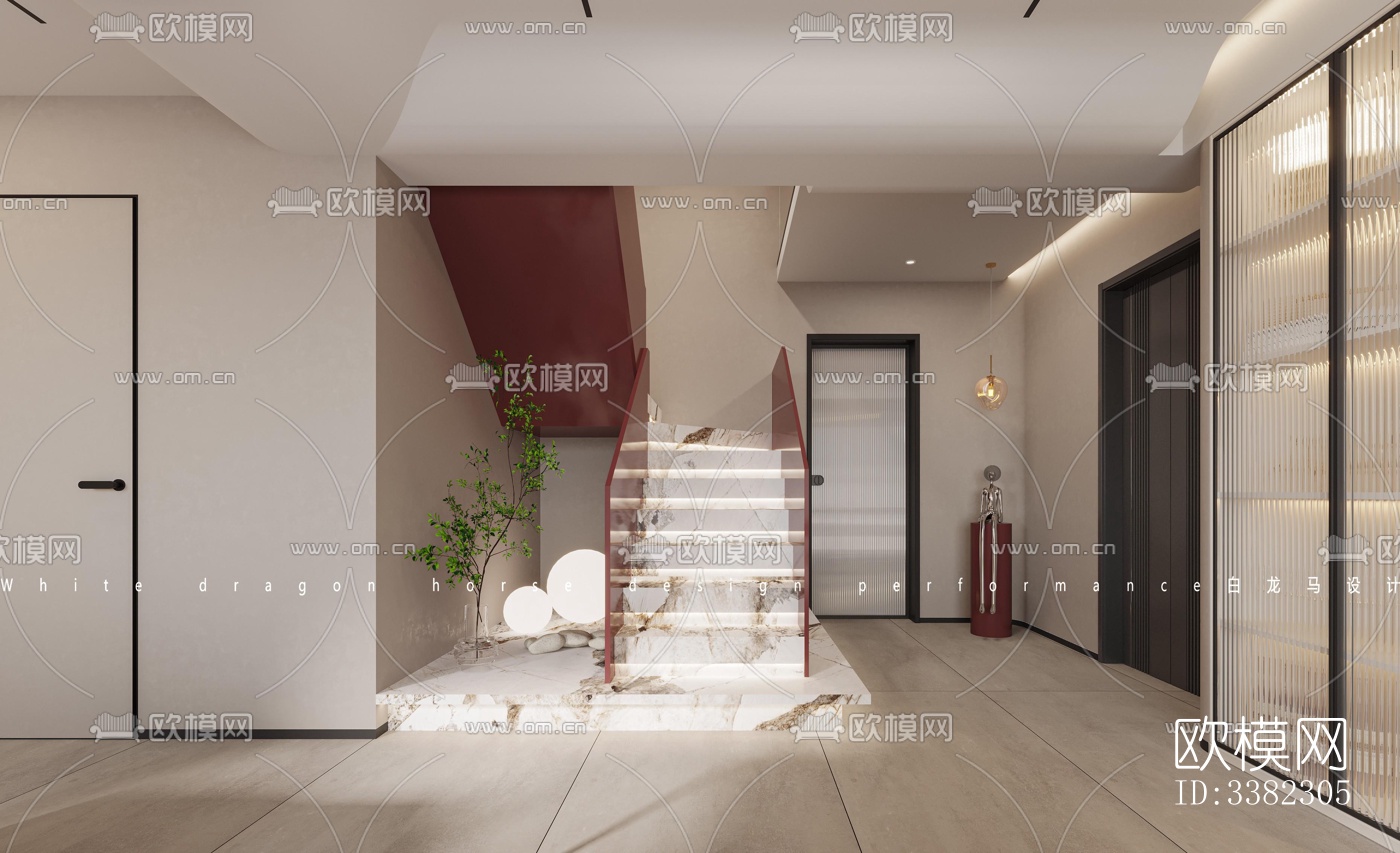 现代别墅效果图下载（渲染图8）