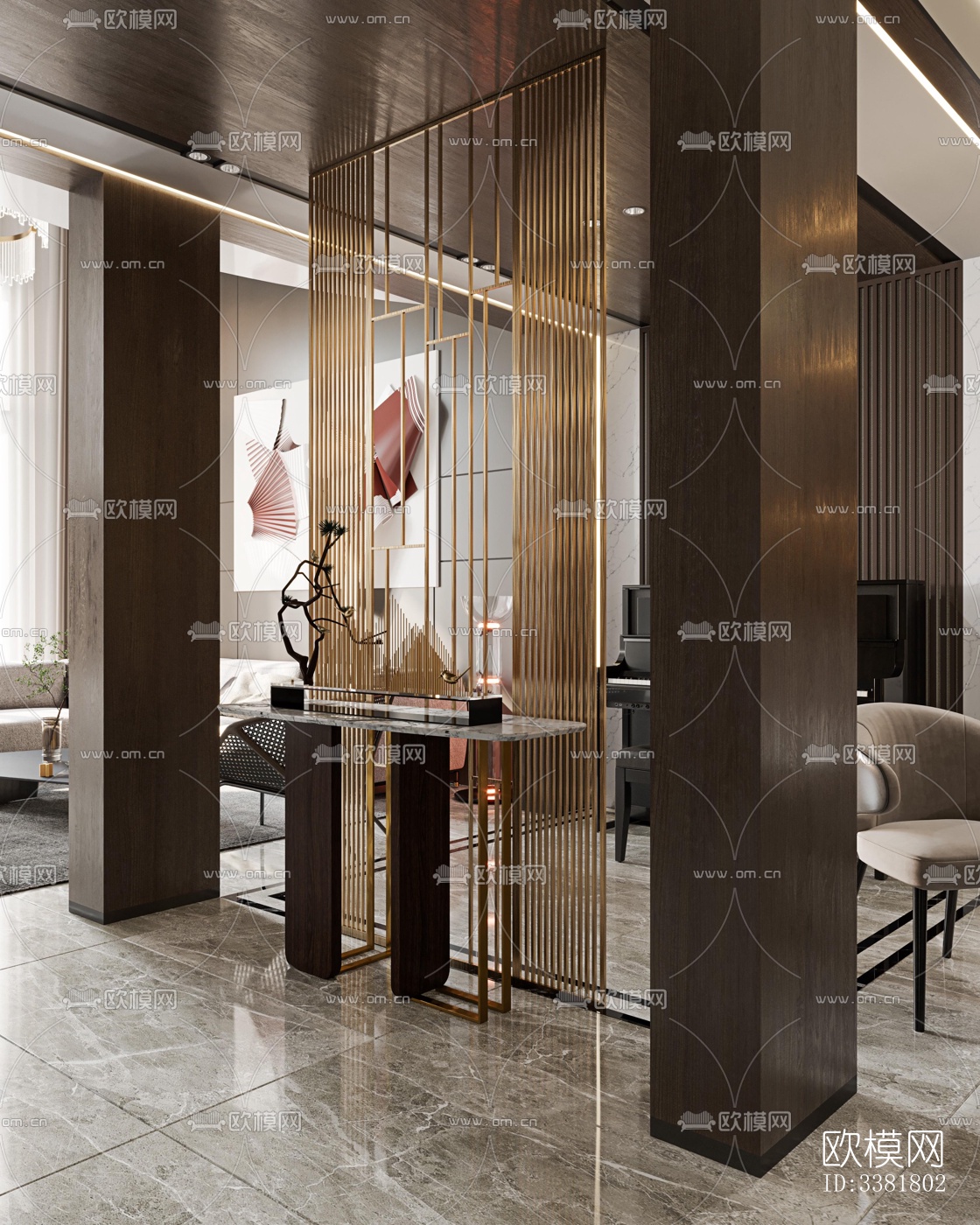 现代别墅效果图下载（渲染图11）