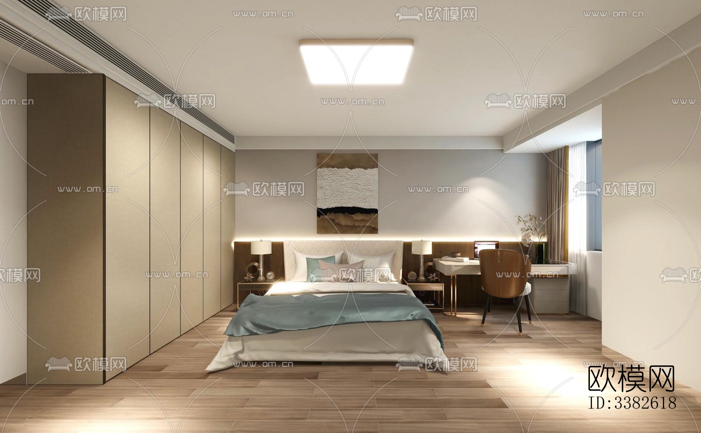 现代别墅效果图下载（渲染图1）