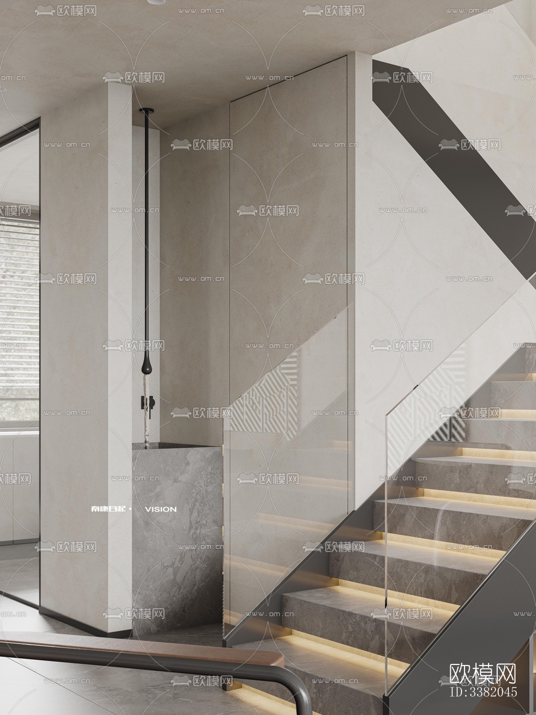 现代别墅效果图下载（渲染图14）