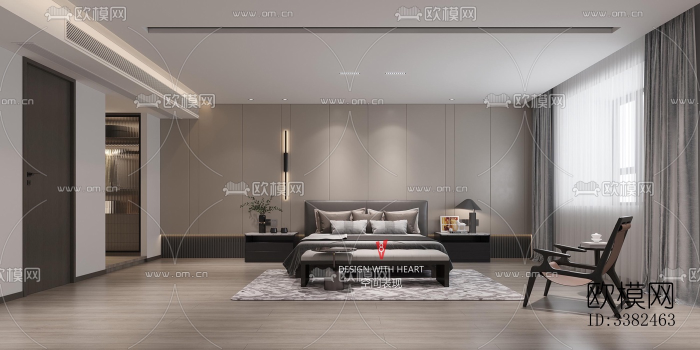 现代别墅效果图下载（渲染图5）