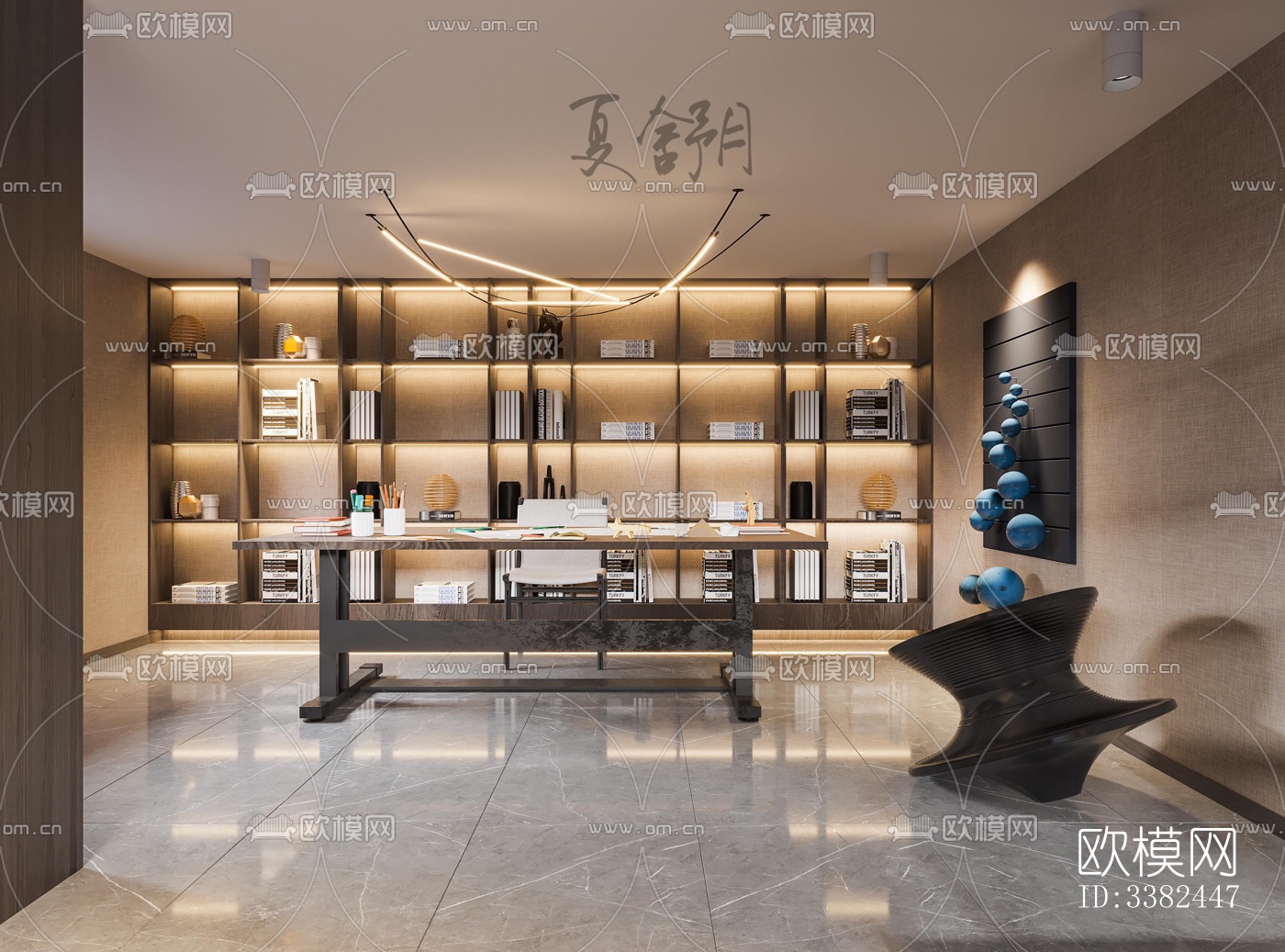 现代别墅效果图下载（渲染图6）