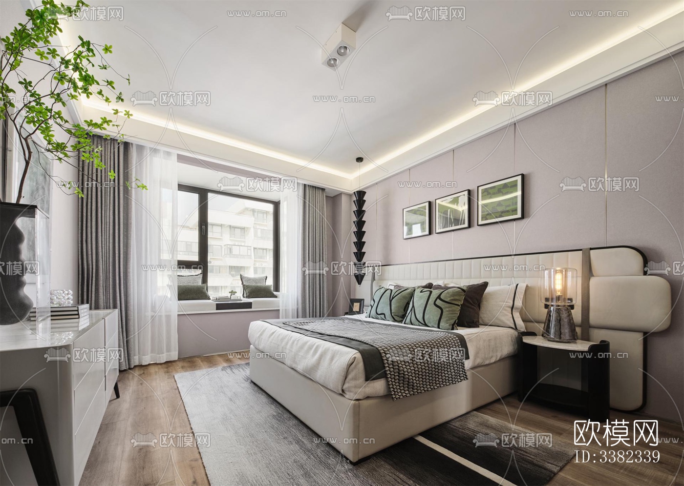 现代别墅效果图下载（渲染图5）