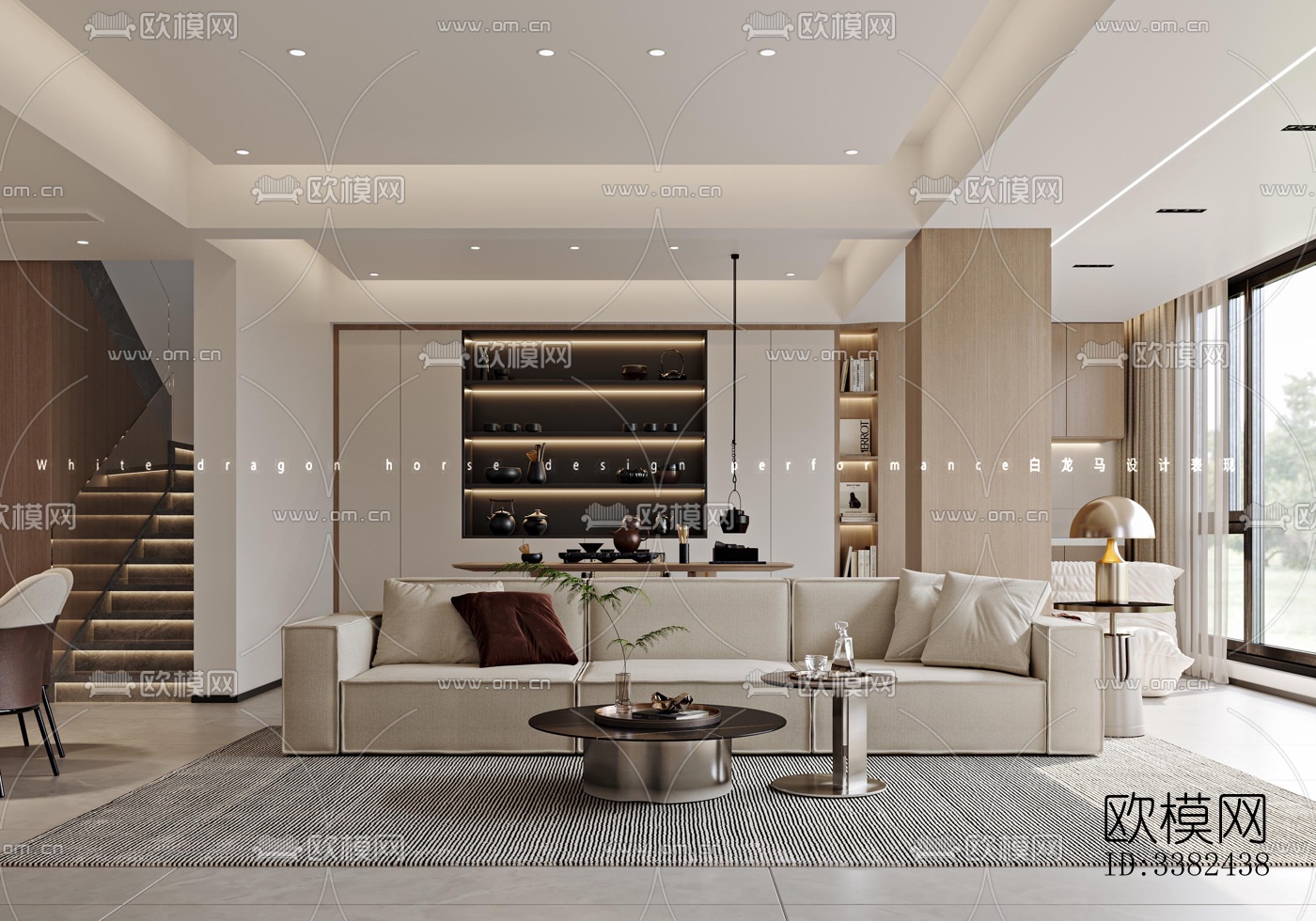 现代别墅效果图下载（渲染图4）