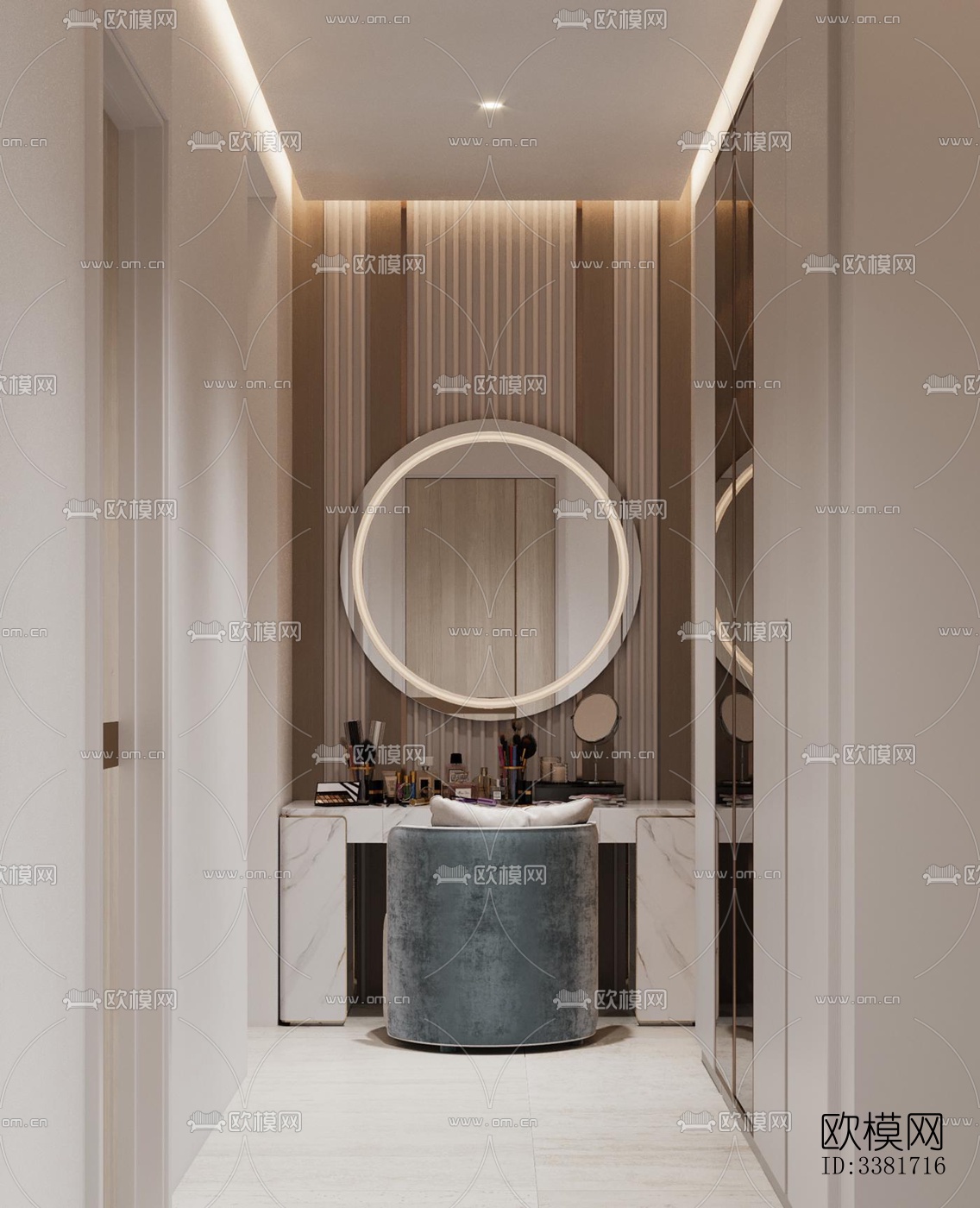 现代别墅效果图下载（渲染图3）