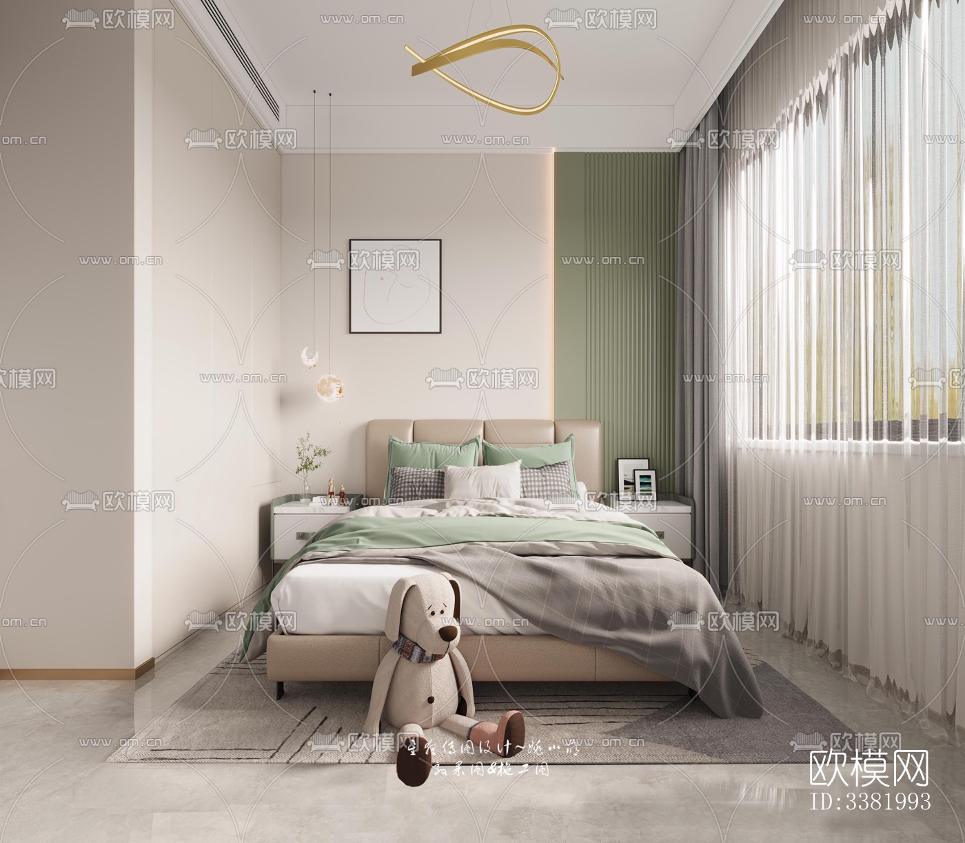 现代别墅效果图下载（渲染图3）