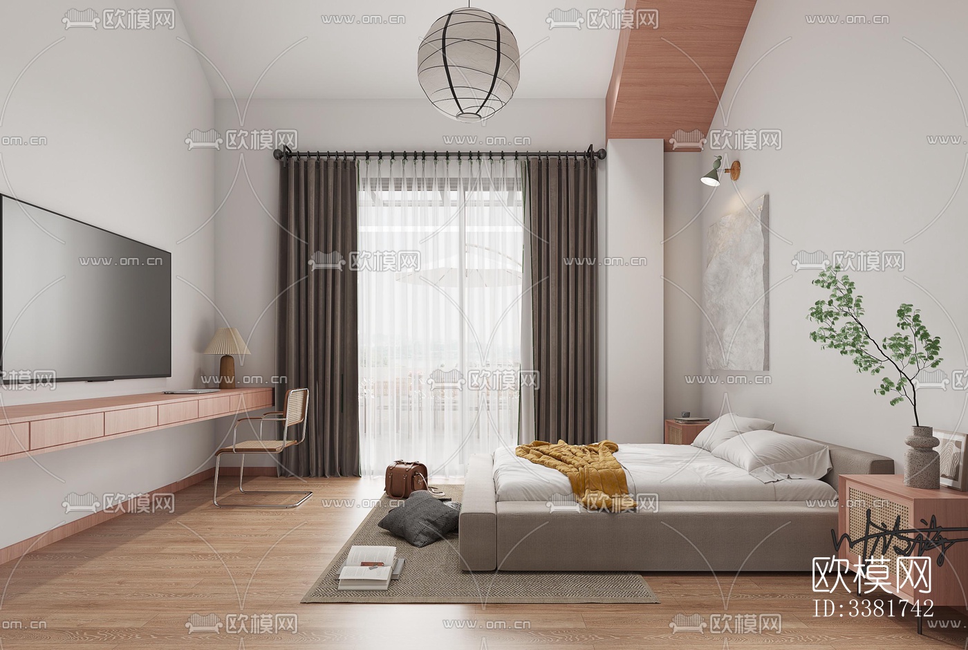 现代别墅效果图下载（渲染图12）