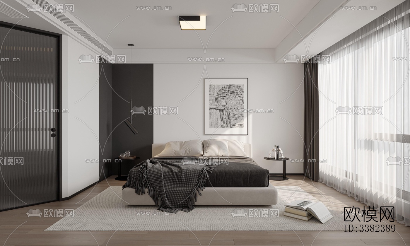 现代别墅效果图下载（渲染图8）