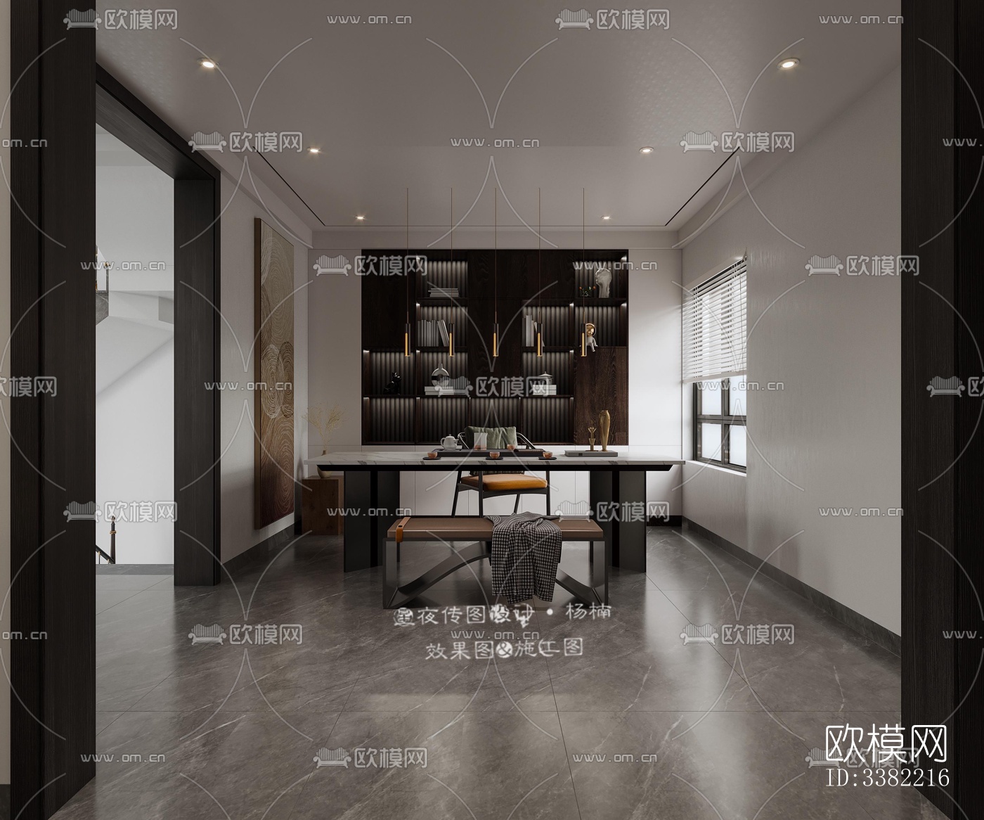 现代别墅效果图下载（渲染图17）