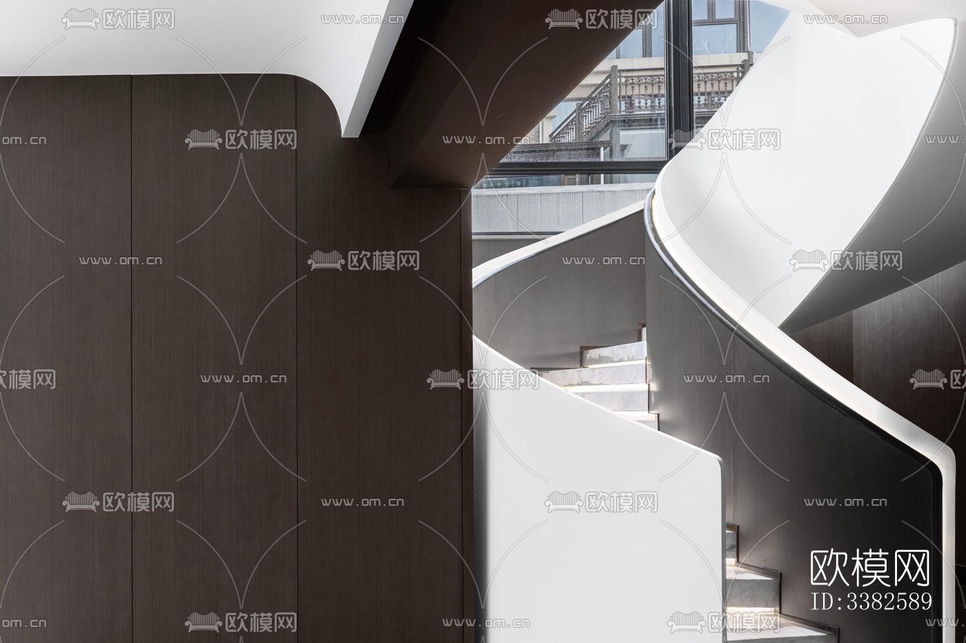 现代别墅效果图下载（渲染图8）