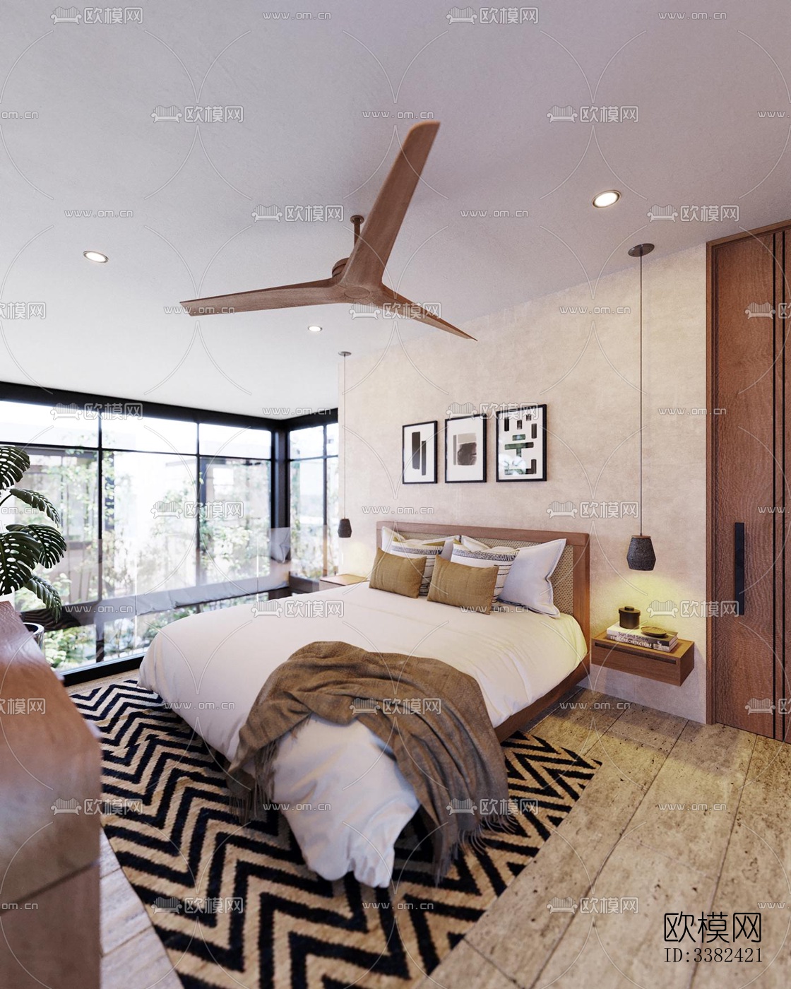 现代别墅效果图下载（渲染图15）