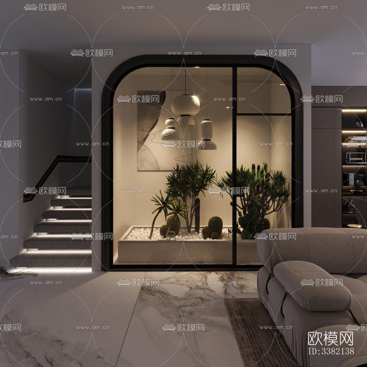 现代别墅效果图下载（渲染图13）