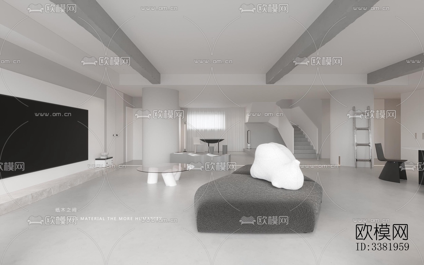 现代别墅效果图下载（渲染图9）