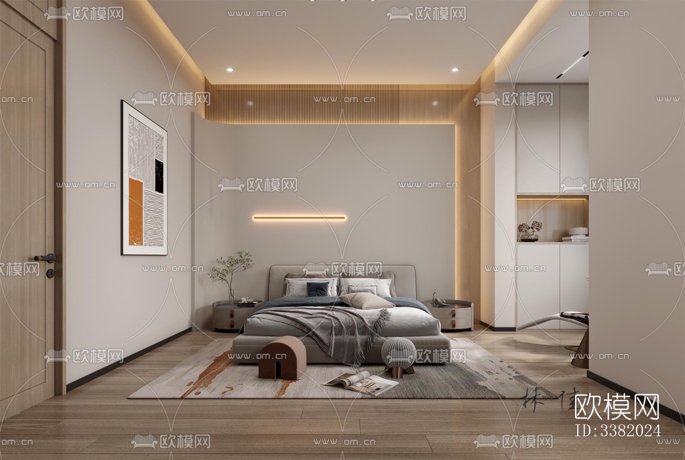 现代别墅效果图下载（渲染图8）