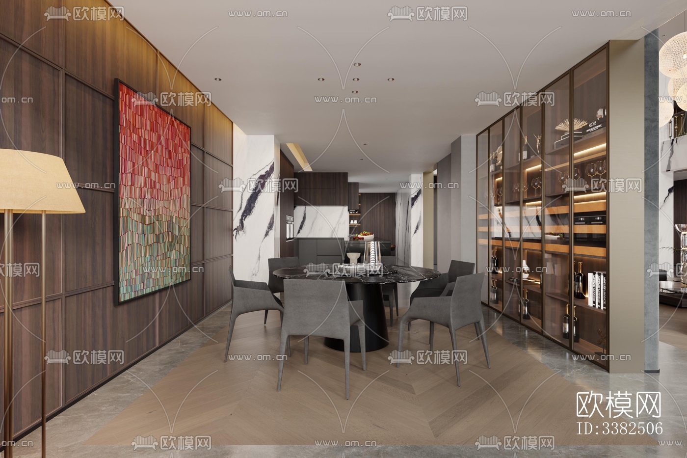 现代别墅效果图下载（渲染图10）