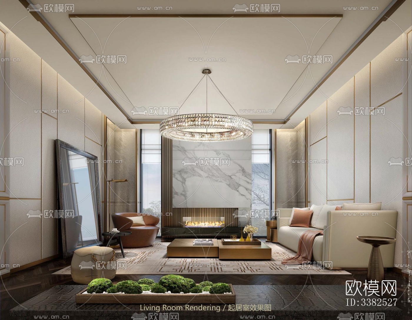 现代别墅效果图下载（渲染图7）