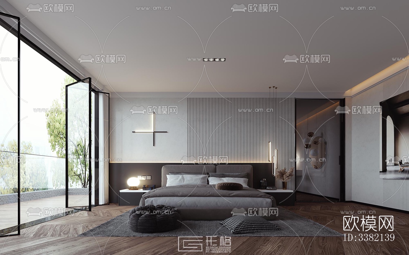 现代别墅效果图下载（渲染图5）