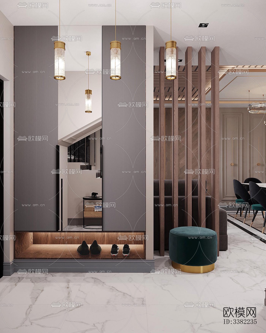 现代别墅效果图下载（渲染图11）