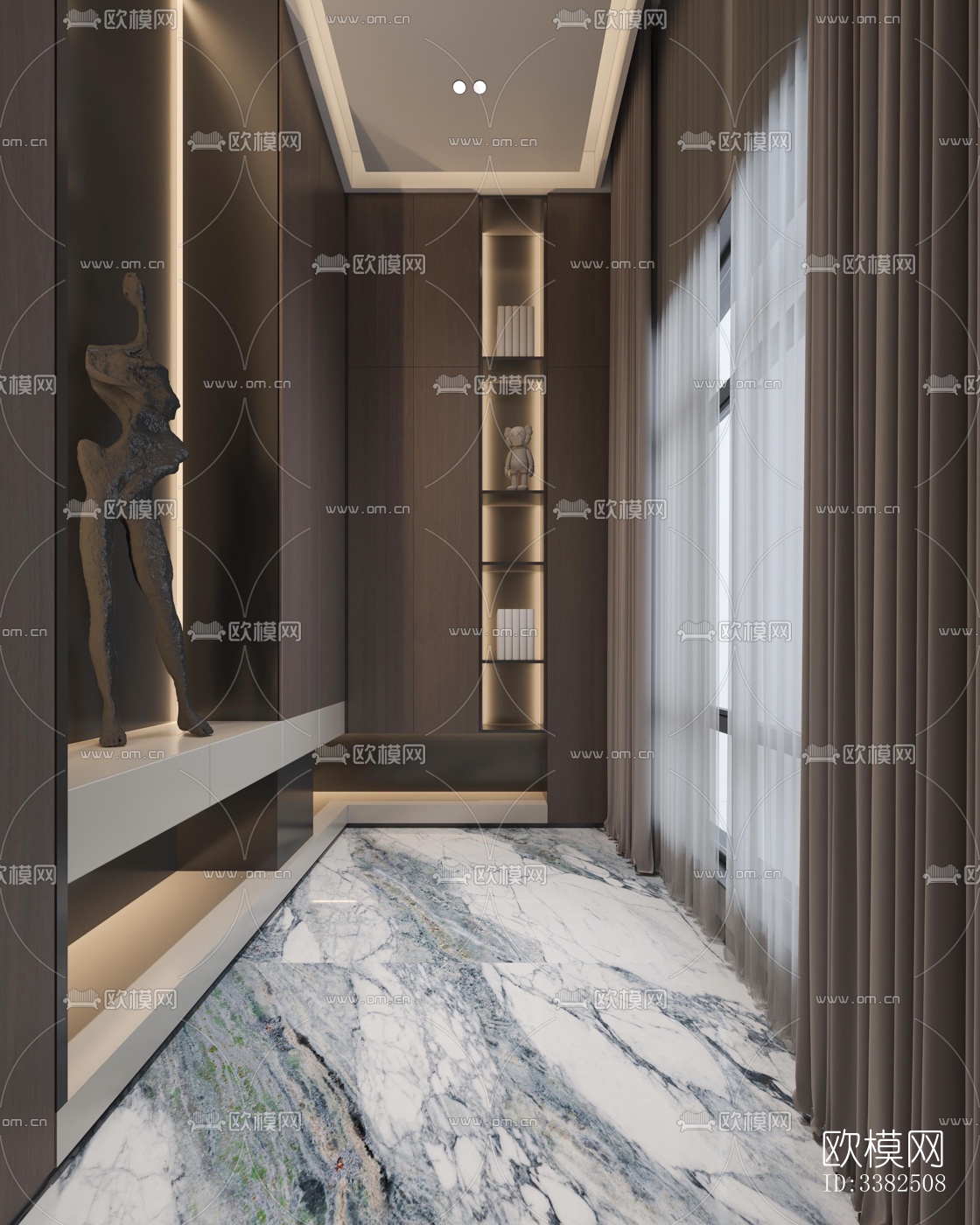 现代别墅效果图下载（渲染图8）