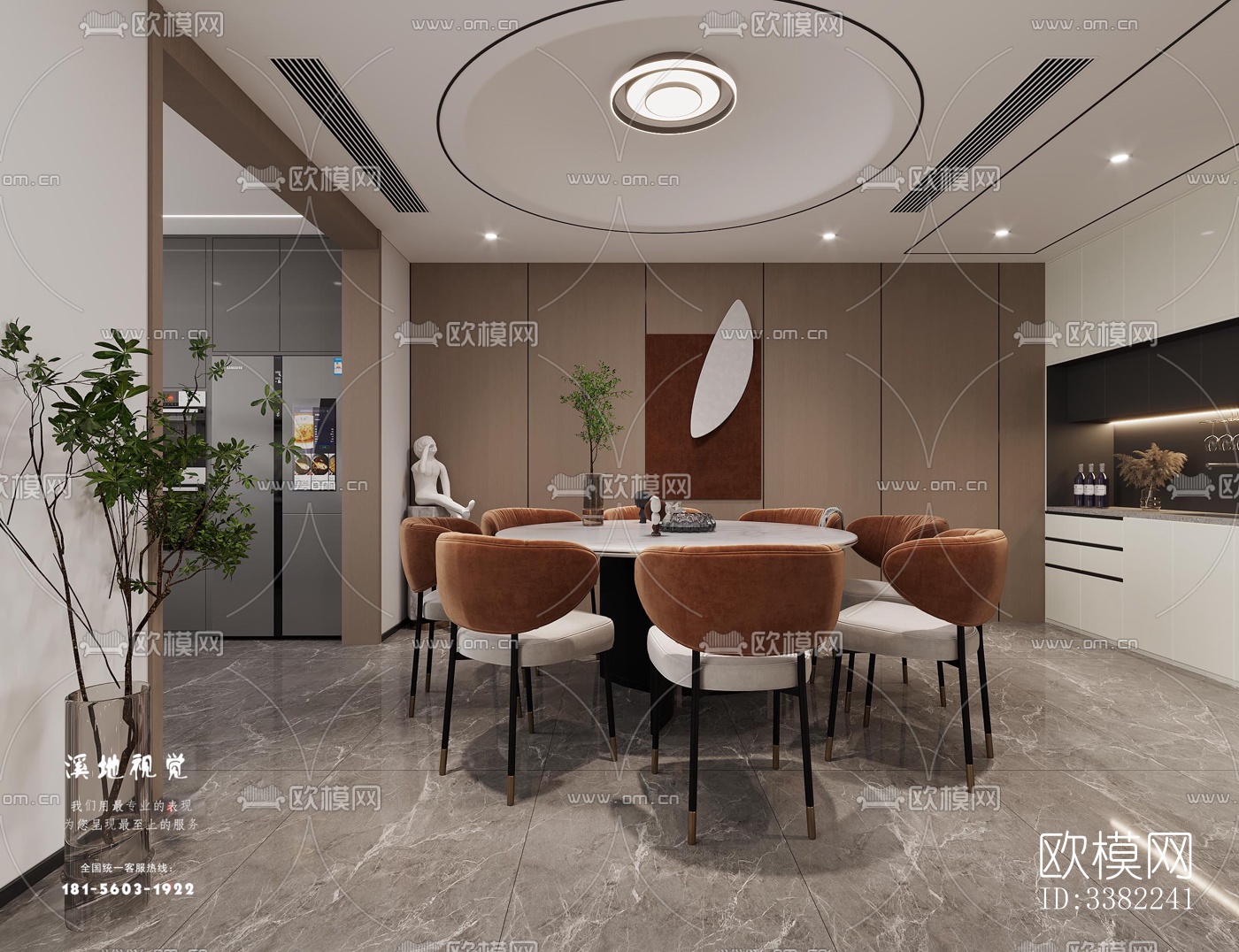 现代别墅效果图下载（渲染图14）