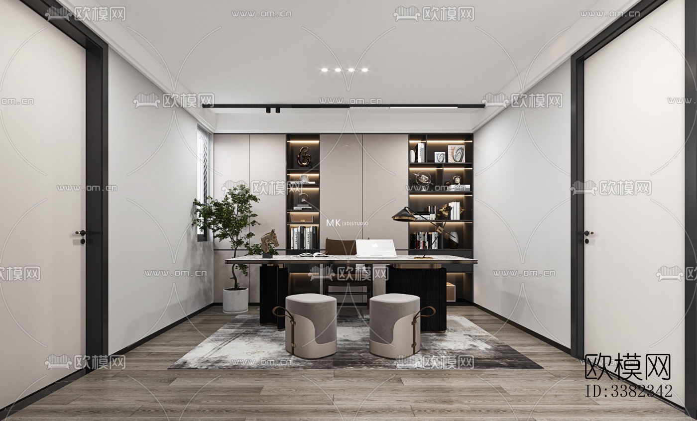 现代别墅效果图下载（渲染图5）