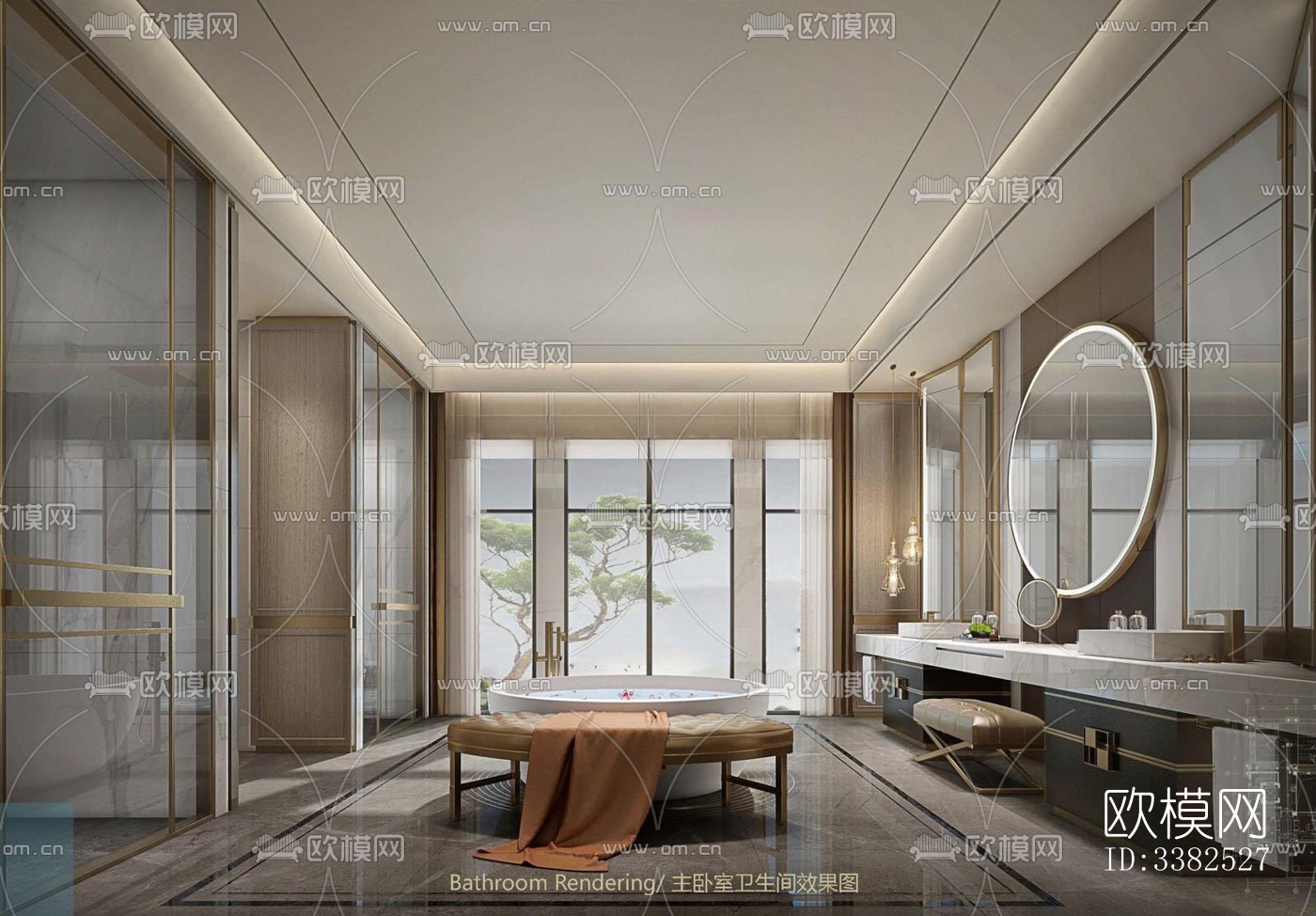 现代别墅效果图下载（渲染图6）