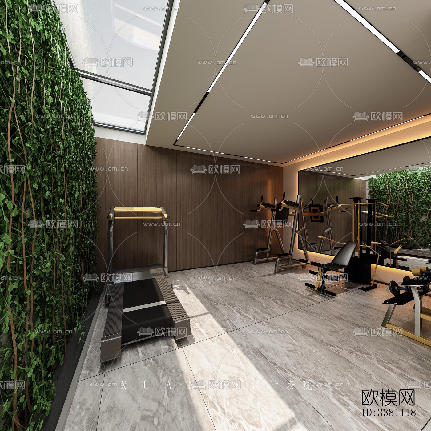 现代别墅效果图下载（渲染图3）