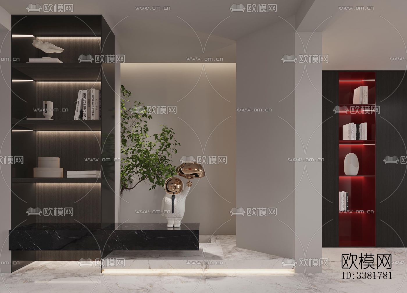 现代别墅效果图下载（渲染图1）