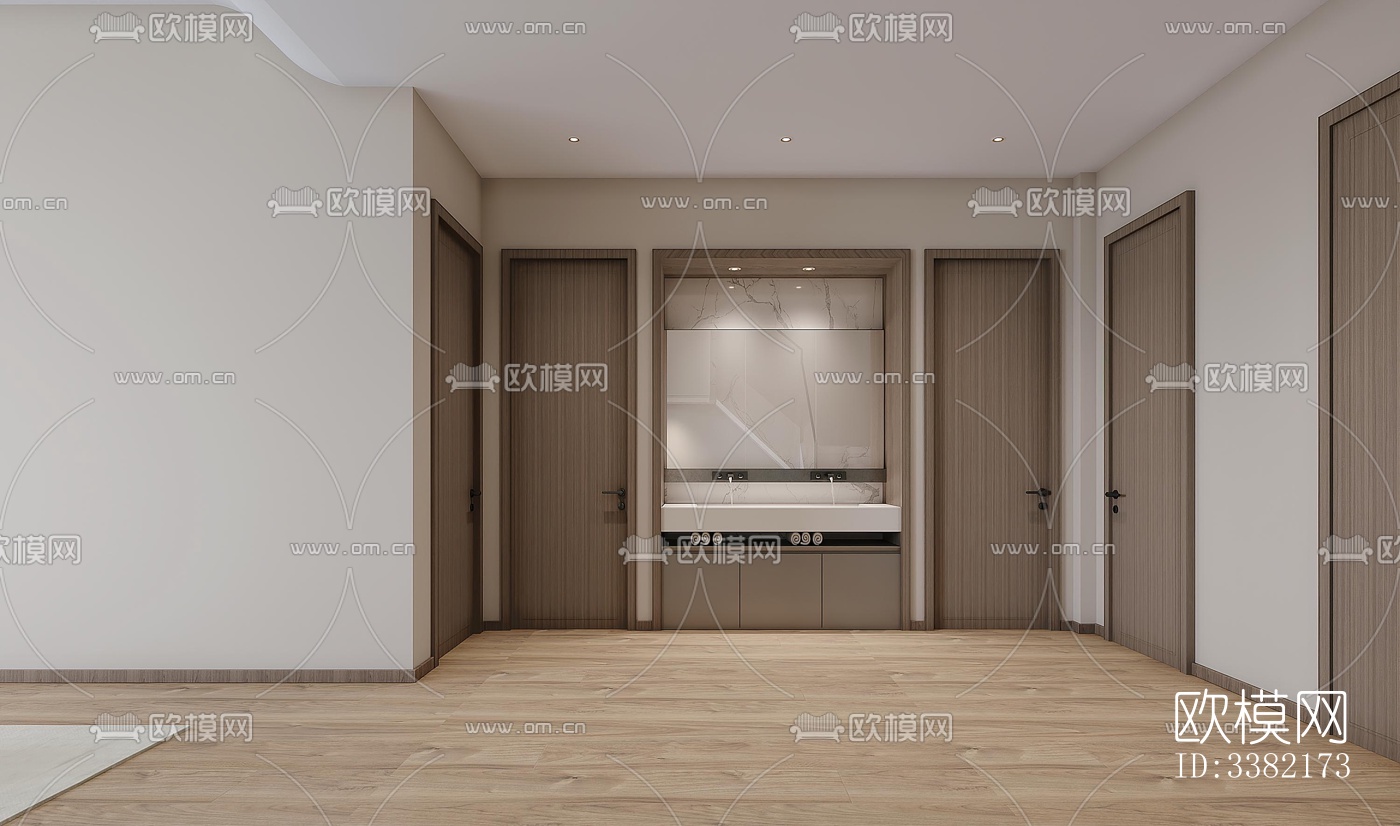 现代别墅效果图下载（渲染图2）