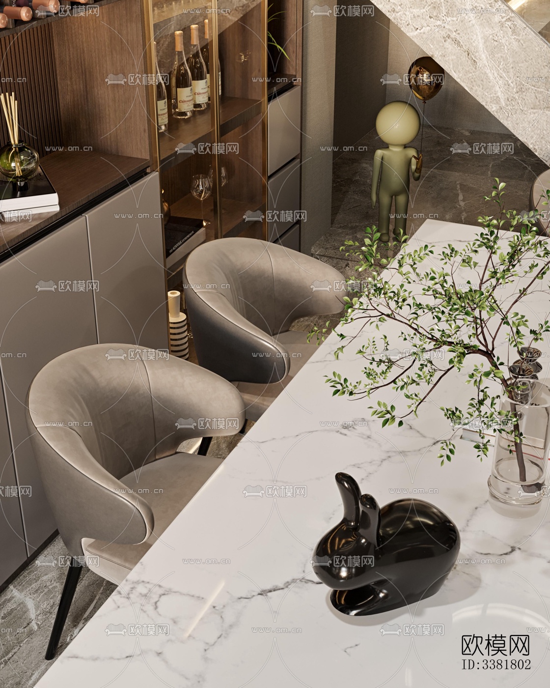 现代别墅效果图下载（渲染图6）