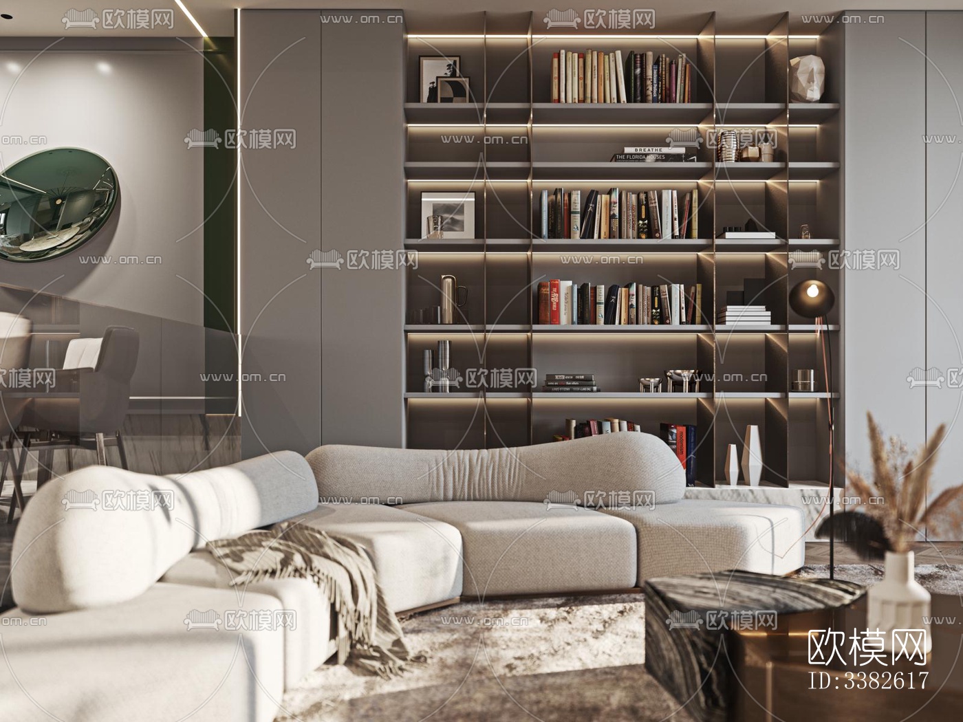 现代别墅效果图下载（渲染图6）