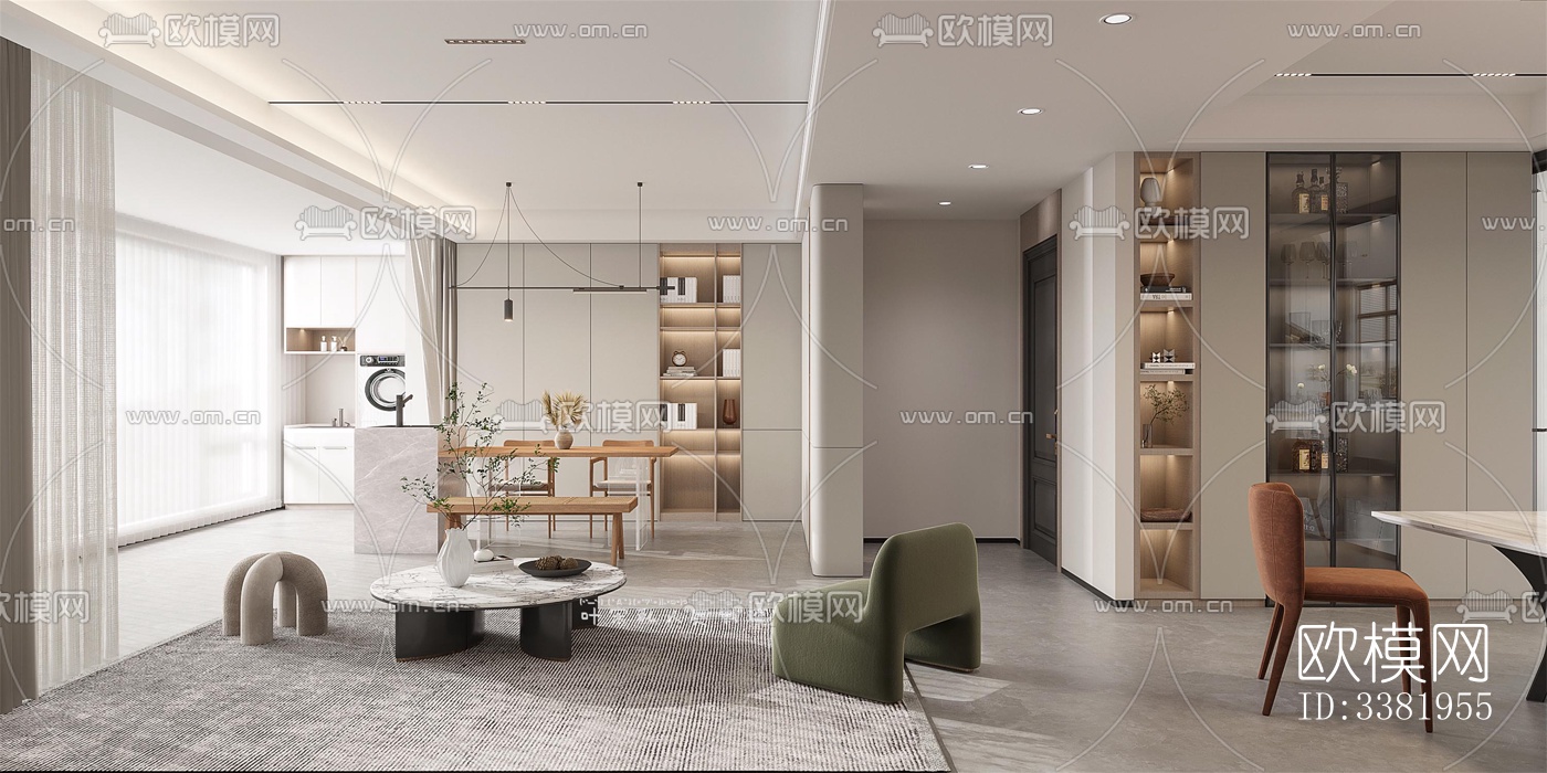 现代别墅效果图下载（渲染图12）