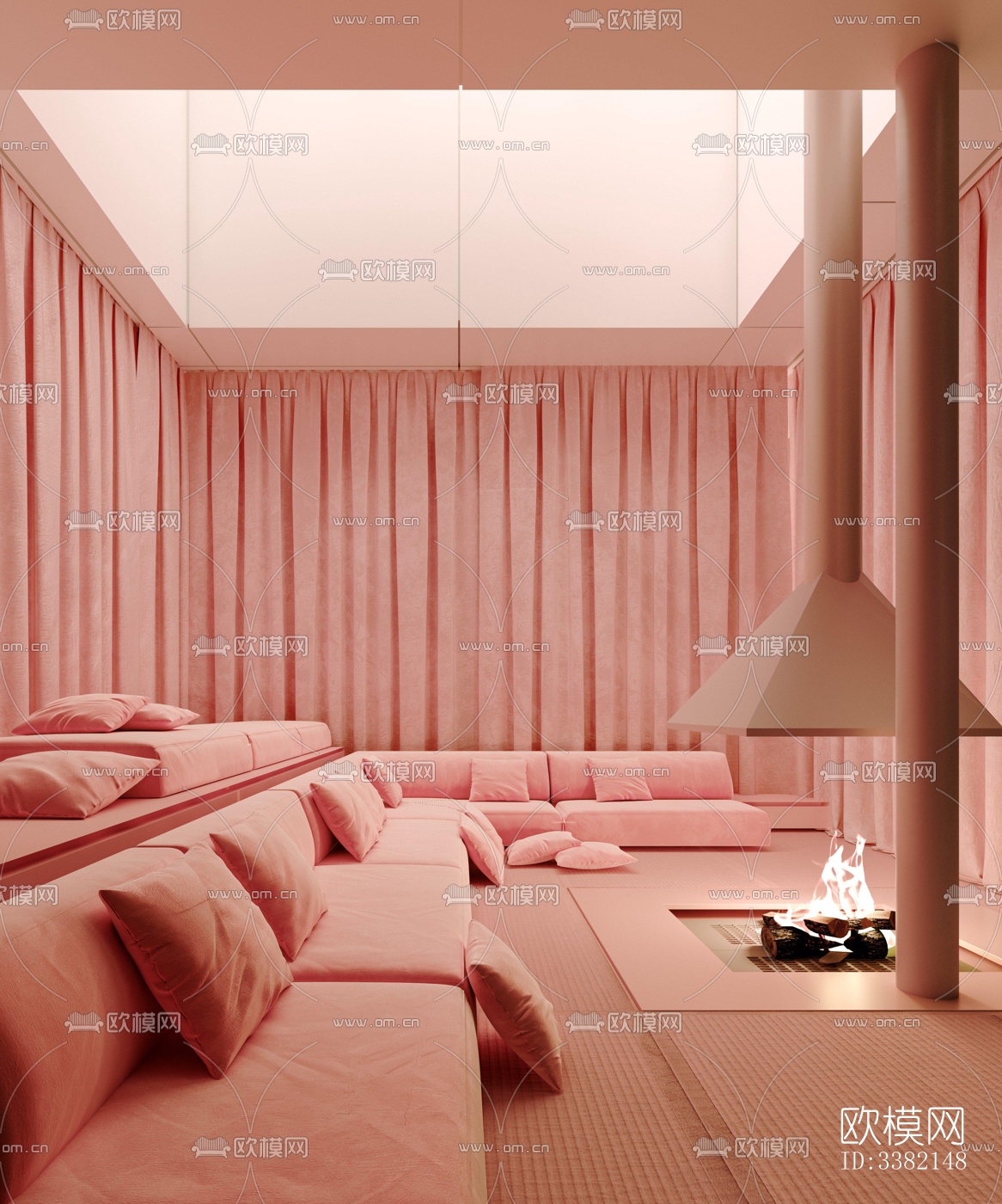 现代别墅效果图下载（渲染图4）